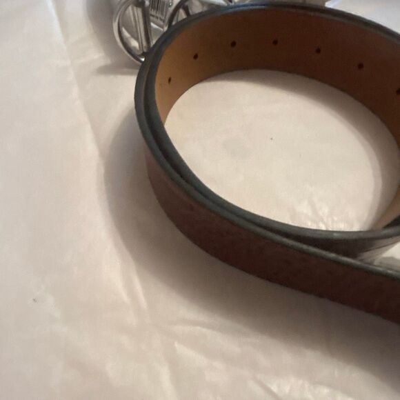 A New Day Women’s Belts – Bundle of 2 – Size XS – Brown Croc & Silver Metallic – - Picture 6 of 7